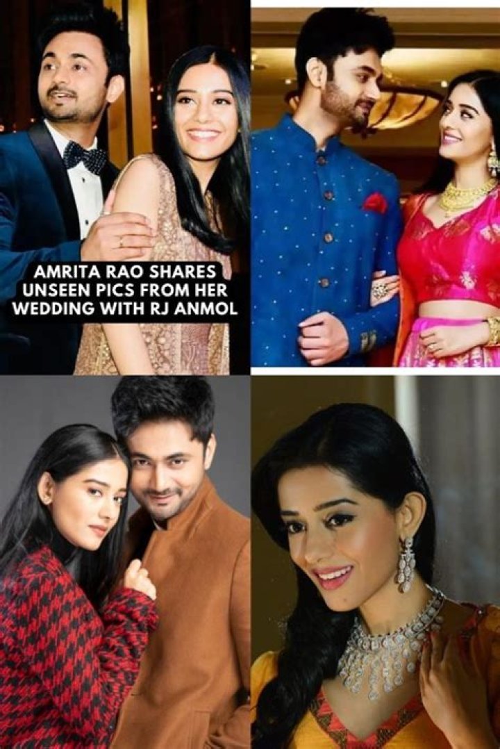 Amrita Rao's Husband RJ Anmol Biography: Age, Net Worth, Salary, Wikipedia, Wedding Pics, Movies, Dev Anand, Instagram, Wife