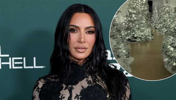 Kardashian fans call out Kim for 'unnecessary' Christmas decor as star shows off massive lights disp