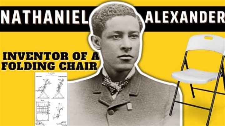 Nathaniel Alexander, Inventor Of The Folding Chair