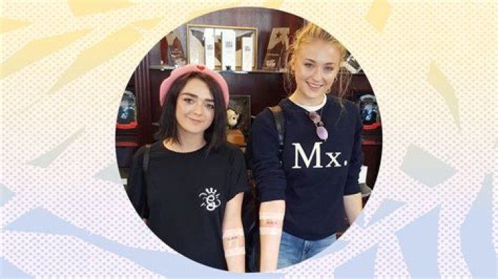 Sophie Turner & Maisie Williams Matching Tattoos: Friendship Goals