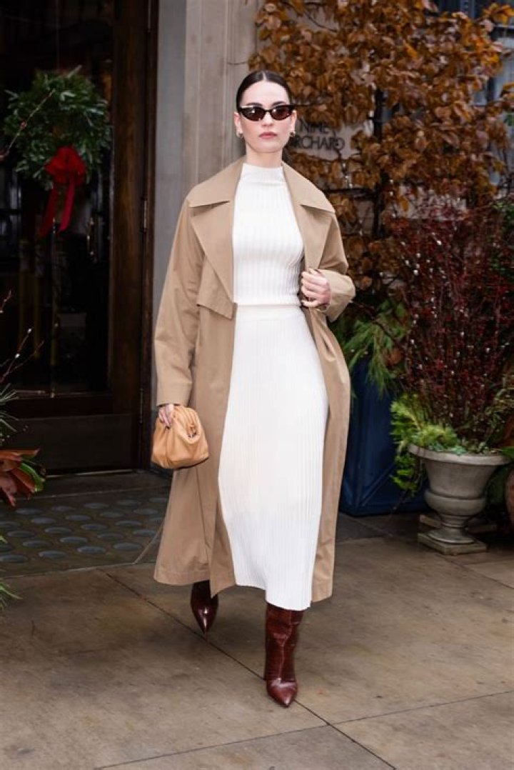 The 4 style rules Lily James is sticking to for her New York winter wardrobe