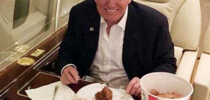 The real reason why Donald Trump is so obsessed with scoffing takeaways from with fast-food chains .