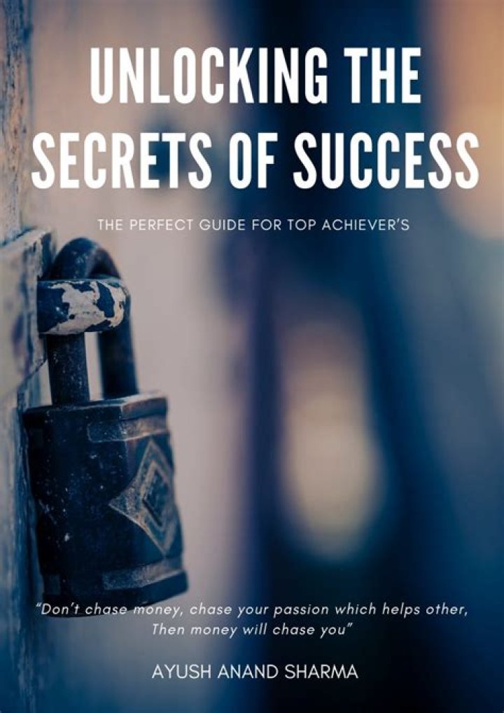 Unlocking The Secrets Of Success And Resilience